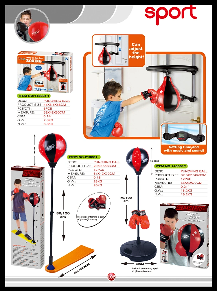 Indoor Training Children Sports Toys Speed Punching Boxing Ball Set